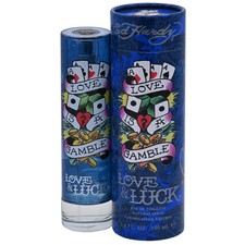 LOVE & LUCK Ed Hardy by Christian Audigier 3.4 / 3.3 oz EDT for Men New In Box