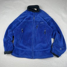 Vintage Patagonia Fleece Jacket Mens Large Blue Regulator Synchilla Made In USA