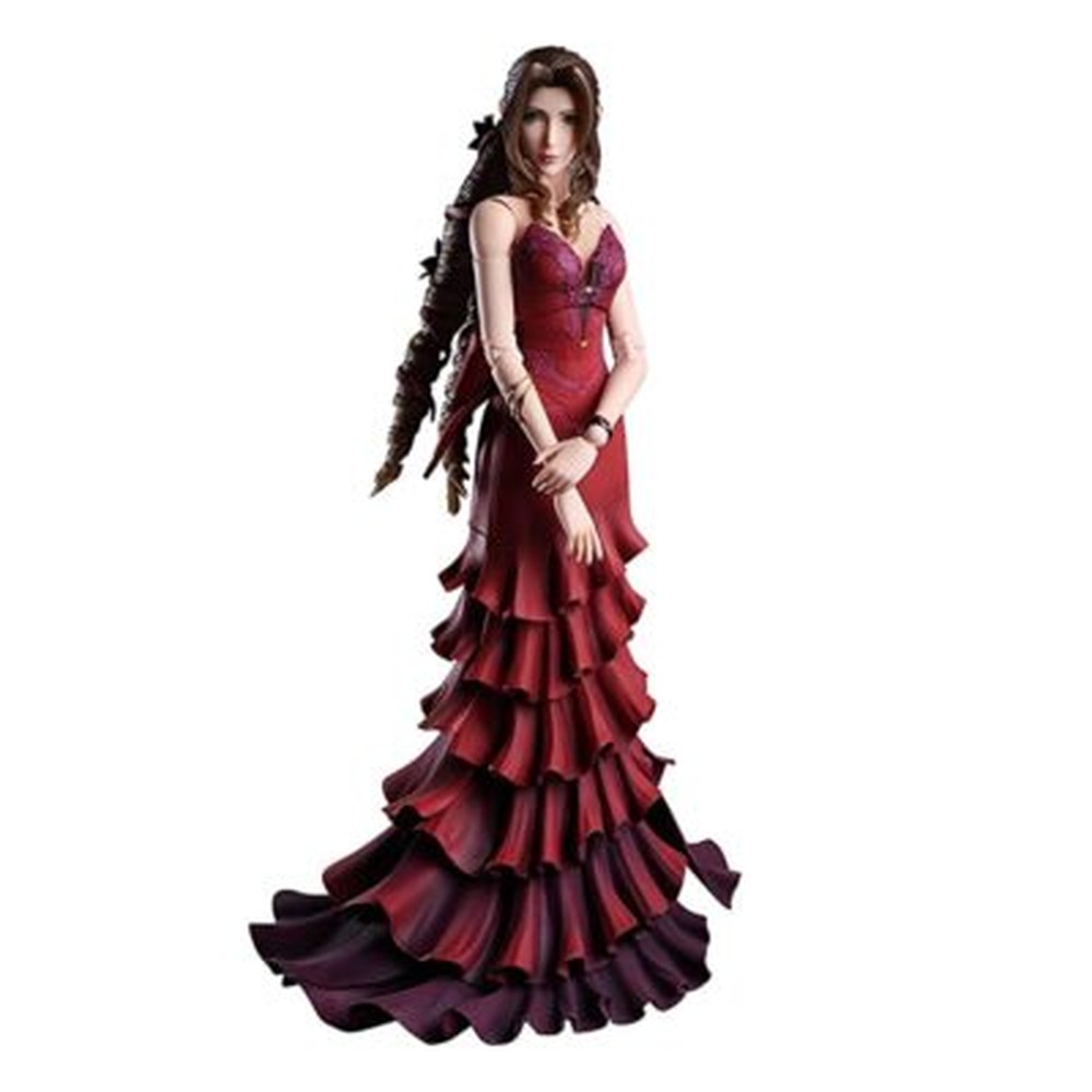SQUARE ENIX FINAL FANTASY VII REMAKE PLAY ARTS KAI AERITH GAINSBOROUGH DRESS New