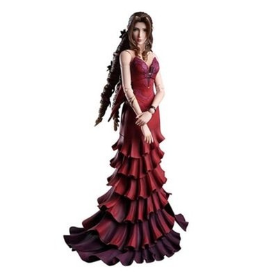 Square Enix Final Fantasy VII REMAKE PLAY ARTS KAI AERITH GAINSBOROUGH KLEID Neu