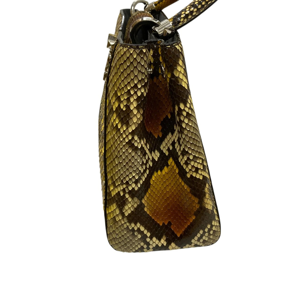 JIMMY CHOO Python Pattern 2-Way Shoulder Bag Size… - image 3