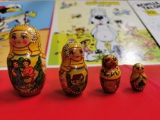 SUPVOX Lot de 5 poupées russes peintes à la main - Matriochka