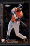 Yordan Alvarez 2025 Topps Chrome #267 Astros MLB READ FREE SHIPPING AutographDen