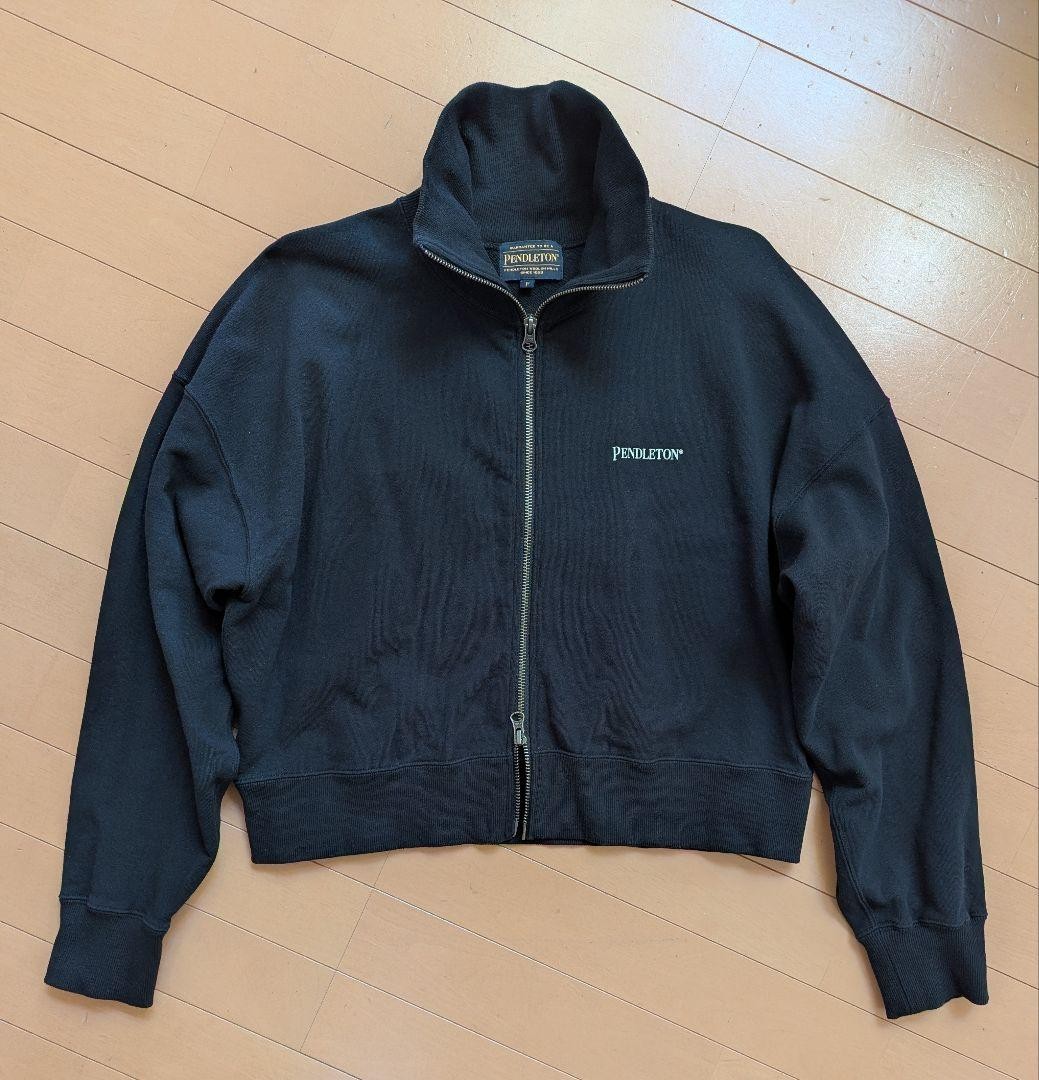 BAYFLOW PENDLETON Black Rib Neck Zip Cardigan - F… - image 4