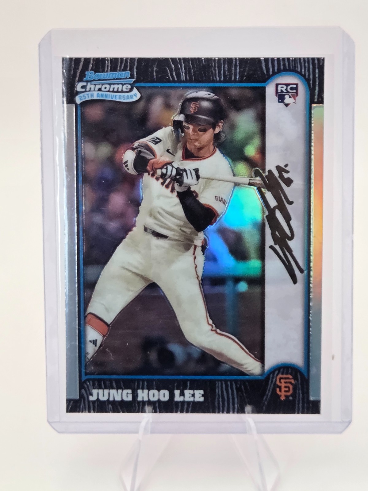 2024 Bowman Chrome Baseball #BCP25-5 Jung Hoo Lee RC 25th Anniversary SSP