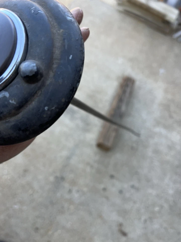 1938 Ford Deluxe 1939 Padrão V8 Volante Chifre Botão Rat Rod, Hot Rod - Imagem 3 de 4