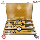 British Standard Whitworth 1/4" To 1/2” Tap And Die Set  Kit 14 Pcs RAHISHTOOLS