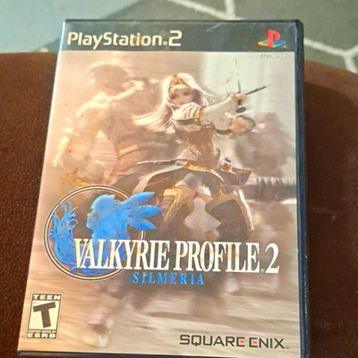 Square Enix Valkyrie Profile 2: Silmeria PS2 Manual Multiplayer T Teen RPG