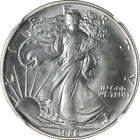 1986 Silver American Eagle $1 NGC MS69 - STOCK