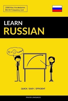 Pinhok Languages Learn Russian - Quick / Easy / Efficient (Taschenbuch)
