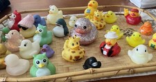 26 Rubber Duck Assorted Lot For Jeeps Cruising Pool Party Bath Floaters Games