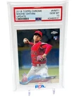 2018 Topps Chrome Update Shohei Ohtani Rookie RC #HMT1 PSA 10 Gem Mint LA