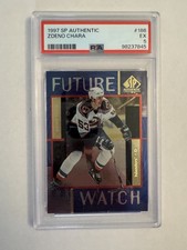 1997-98 SP Authentic #186 Zdeno Chara Future Watch Rookie PSA 5 Looks Better