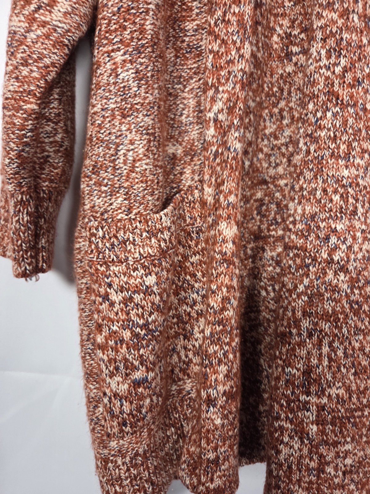 Universal Thread Cozy Heathered Red Cardigan Swea… - image 2