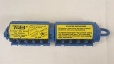 THOMAS & BETTS T&B WIRE MARKER TAPE DISPENSER E-Z Coder - Read