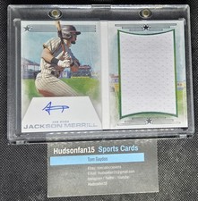 Jackson Merrill 2024 Panini Boys Of Summer Future Fame Booklet Jersey Auto 43/50