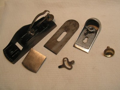 Vintage Great Neck 6 1/4 ''Adjustable Wood Block Plane-Took Apart & Cleaned NICE!