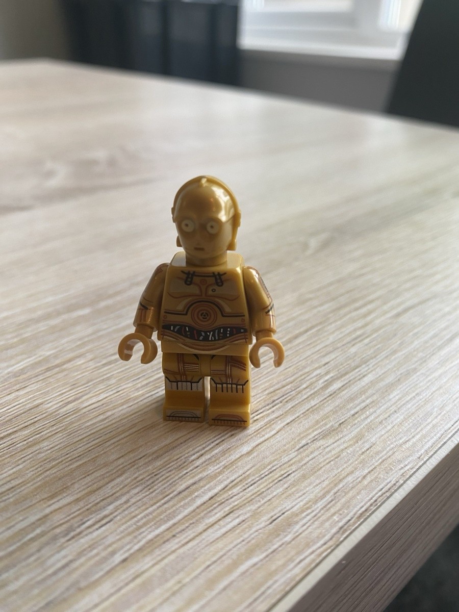 Lego Star Wars: C-3PO Minifigure (sw1201) from UCS Jabba's Sail Barge  (75397)