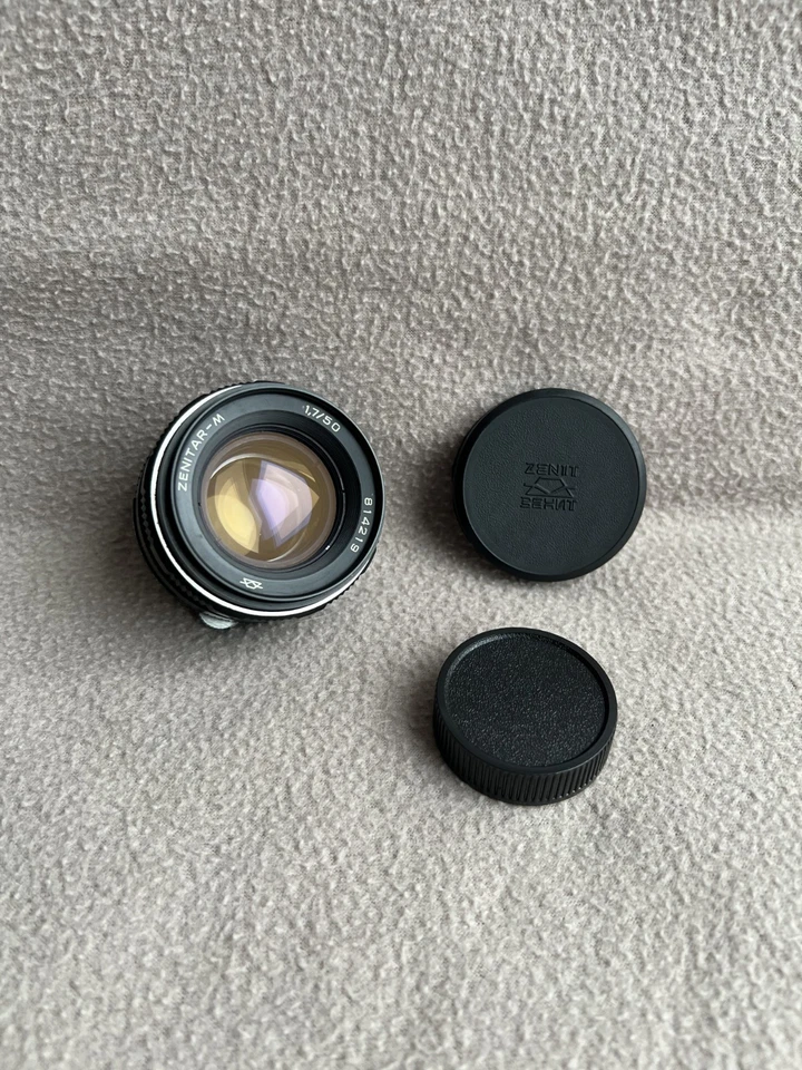 ZENITAR-M 50mm f/1.7 KMZ Soviet Monster Bokeh portrait Lens DSLR M42 Mount USSR - Image 3 of 4