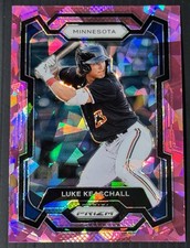 2024 Panini Prizm - Luke Keaschall #298 Pink Ice Prizm (RC)