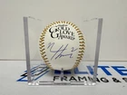 Nico Hoerner Cubs Auto Signed Officia Rawlings Gold Glove Baseball PSA CERTIFIED