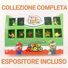 KINDER JOY SUPER MARIO 2025 ESPOSITORE KINDER COMPLETO CON VQ401 VQ397 VQ402 A