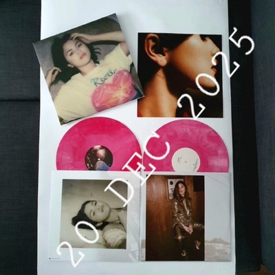Selena Gomez RARE 5-Year Anniversary - Store Exclusive Deluxe Vinyl Pink Marbled