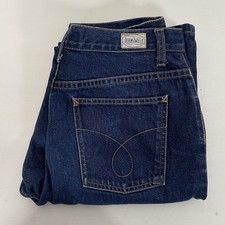 Jeanswest Womens Vintage Bootcut Button Up Jeans Size 9 Very Good JL141