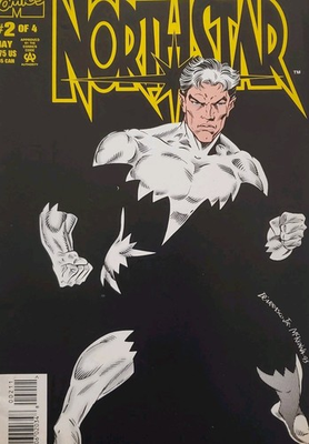 #ad #ad NORTHSTAR #2 of 4 May 1994 – Marvel Comics Limited Series Black Costume Cove $9.98