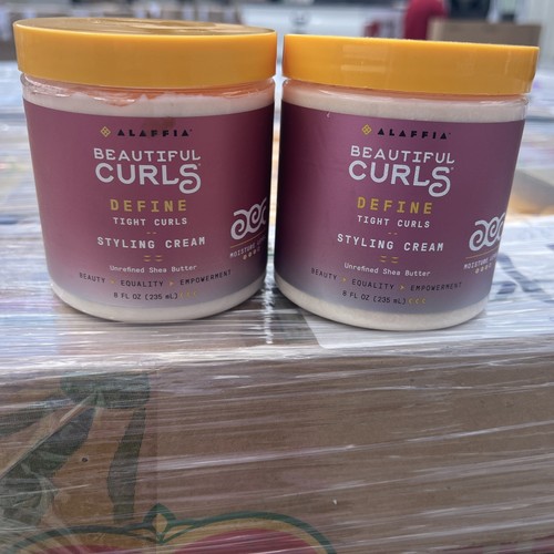 Alaffia Beautiful Curls Curl Activating Cream 8 Oz 2 Pack - Picture 4 of 6