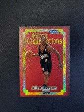 1998-99 Fleer Tradition Allen Iverson Great Expectations GE#7 Philadelphia 76ers