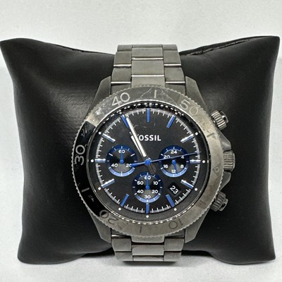 Fossil Retro Traveler CH2869 Men's Gray Stainless Steel Analog