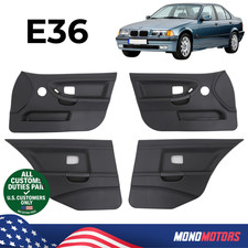 Interior Door Panel Set Front Rear For Bmw E36 Sedan 4pcs Oem Ref Interior Door Panel Set Front Rear For Bmw E36 Sedan 4pcs Oem Ref