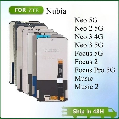 New LCD DIsplay Touch Screen Für ZTE Nubia Neo 2 3 Focus 2 Pro 5G Music 2
