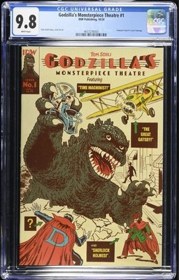 Godzilla's Monsterpiece Theatre 1   IDW Comics 2024   Cover A 1st Prnt   CGC 9.8
