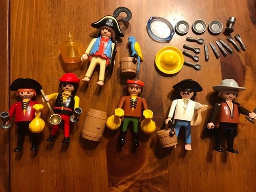 Vintage Playmobil Pirates & Accessories