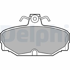 Bremsbelagsatz Scheibenbremse DELPHI LP507 für ESCORT TVR FORD SIERRA 2 GBG GB4