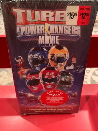 Turbo: A Power Rangers Movie (VHS, 1997) brand new-sealed