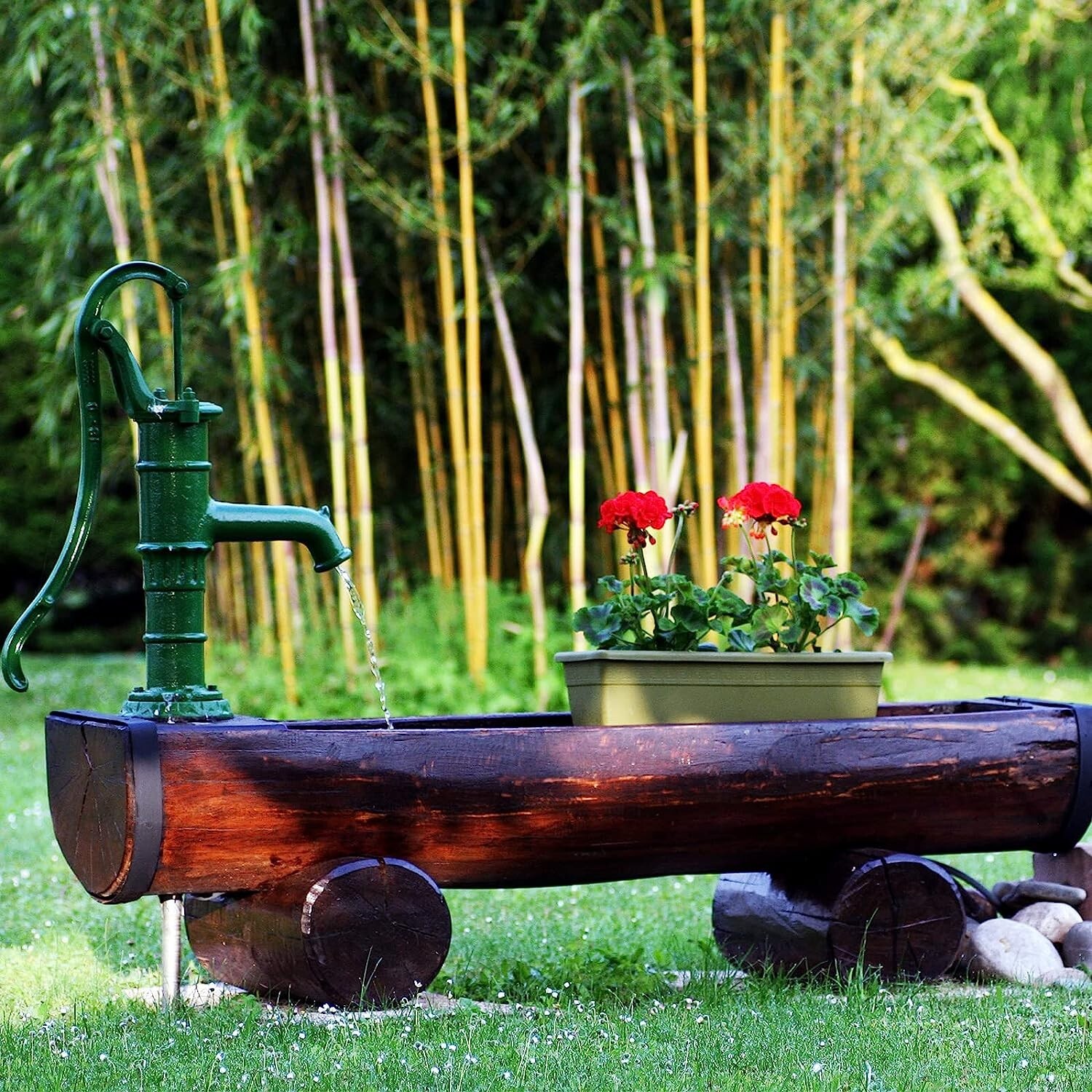 Solar Fountain Water Pump - 12 W, 196GPH+ - Submersible - Garden Decoration
