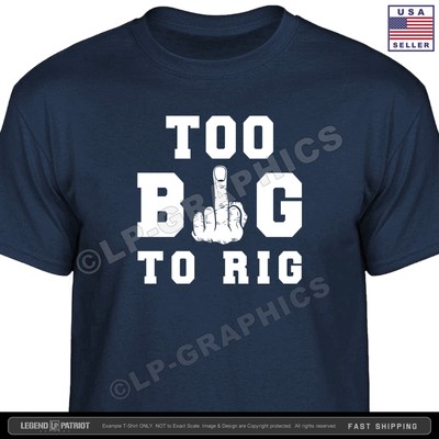Too BIG To Rig T-Shirt america patriot trump 2024 maga elon golden election S-2X