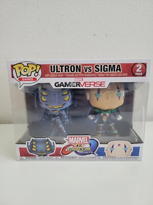 Funko Pop! Vinyl Figures: Marvel - 2 Pack - Ultron vs Sigma - NEW - CAPCOM 
