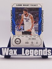 2022-23 Contenders Basketball #15 Joel Embiid MVP Game Night Ticket