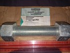 (50) Fifty 1-1/4-8X9 ASTM A-193 B-7 TOWER/PIPE FULL THREAD STUD with A-194 NUTS — photo 1