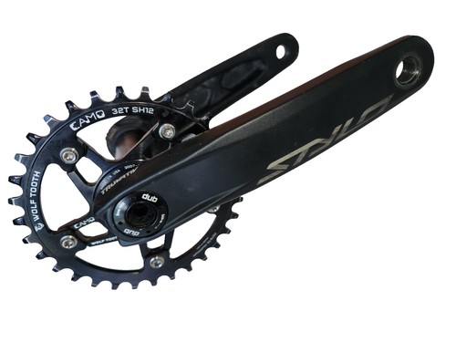 Pédalier (Manivelle) Ofmega Simple - Bras 170 Mm - Plateau 32 Dents BCD 74 - Compatible Campagnolo