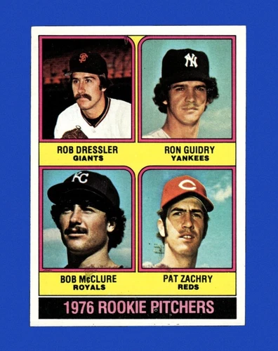 1976 Topps Set-Break #599 Rookie Pitchers Guidry NR-MINT *GMCARDS*