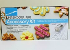 Vintage Proctor-Silex Super Shooter Plus Accessory Kit  #G1010  New