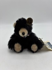 VTY Knickerbocker Mohair Mini 4 Bear Named Bubba With Tags Ear Pin Rare NOS