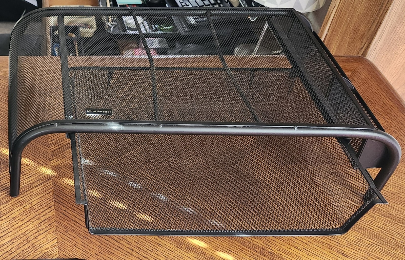 Monitor Stand Riser Laptop Or Desk Computer Monitor Stand With Slideout Drawer-image