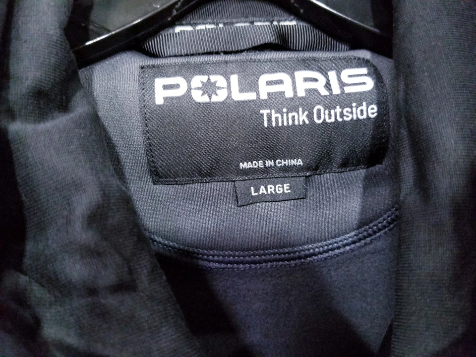 Polaris Tech Full Zip Hoodie Sz Lg - Gray - Image 3 of 4