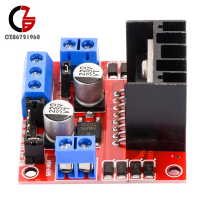 5PCS L298N Dual H Bridge DC Stepper Motor L298N Drive Controller Board Module